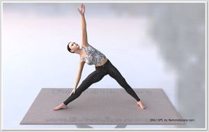 Trikona Asana - Triangle Pose