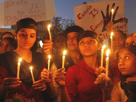 Vigil for gang rape victim